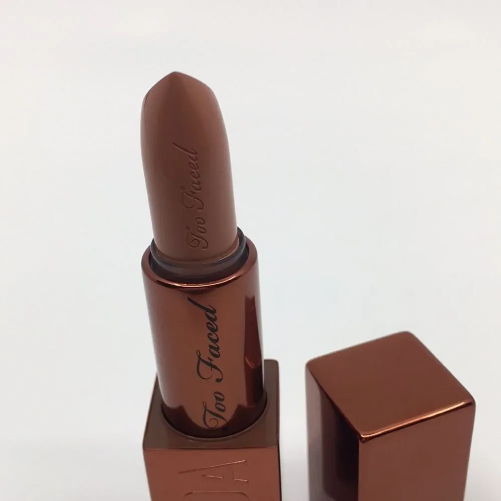 NIB Too Faced Buttercream Cocoa Bold Lipstick New Full Sz